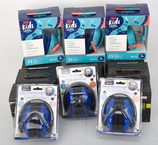 Wholesale Lot of 14 Kids Earmuffs/Hearing Protection Walker's/Peltor/3M NOS