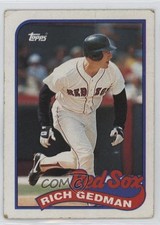 1989 Topps Rich Gedman #652 0x4w