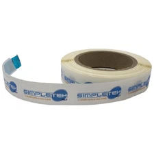 556 X Transparent Background Labels Simpletek Advertising Roll