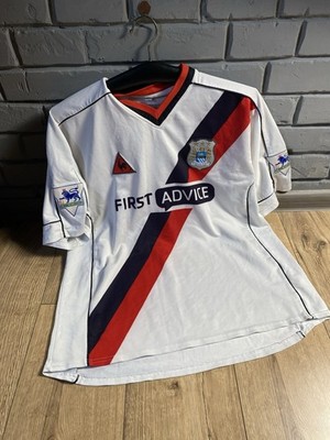 Manchester City 　0304 Away Jersey RARE Manchester city 03-04 away football jersey size L steve howey
