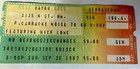 P.Carracks Noise to Go Ft Nick Lowe Sep 28th 1982 Concert Ticket Stub Bayou — photo 1