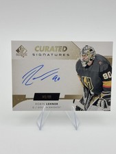 2022-23 SP Authentic SP Curated Signatures /199 Robin Lehner #SPC-RL Auto