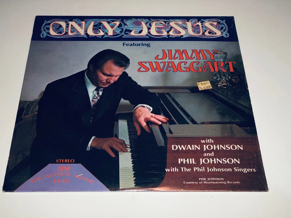 Jimmy Swaggart Only Jesus Gospel Music Lp 123 Sealed LP 22S - Image 3 of 4