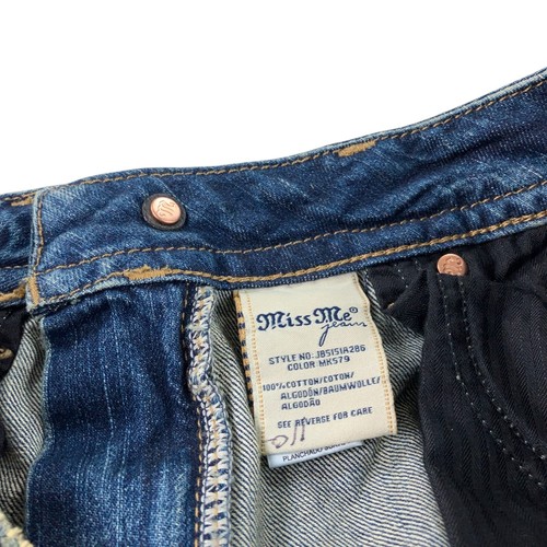 Miss Me Boyfriend Ankle Jeans Womens Size 25 Distressed Denim NWT - Picture 7 of 10