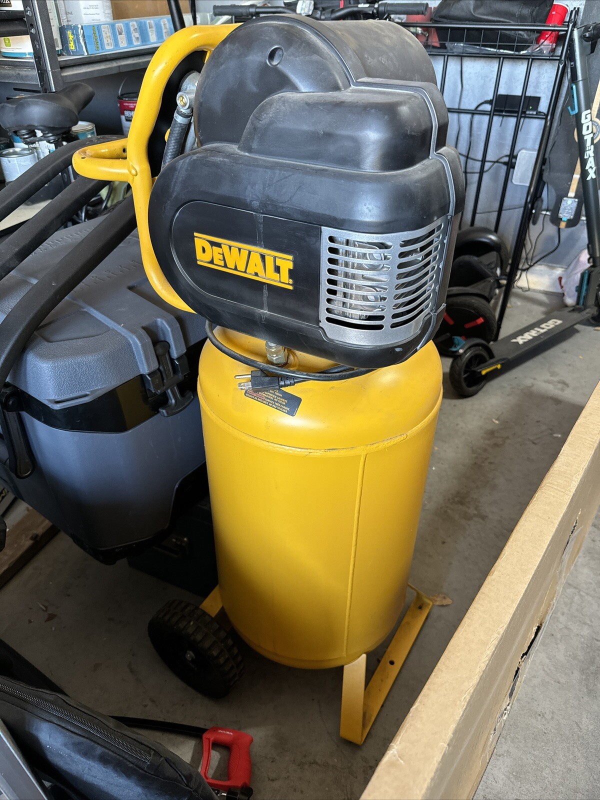 DEWALT D55168 15 Gallon 120V Electric Wheel Portable Shop Compressor eBay