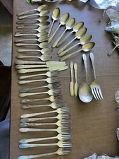 Sylvia by 1847 Rogers Silverplate - 37 Pcs Casserole /Berry Spoon, Meat Fork,etc