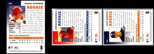 2003 Donruss Champions (3) Card Lot - EXCLUSIVE LOT – ACT FAST! - Picture 2 of 2