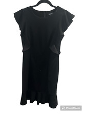 Boohoo Emma Frill Hem Dress