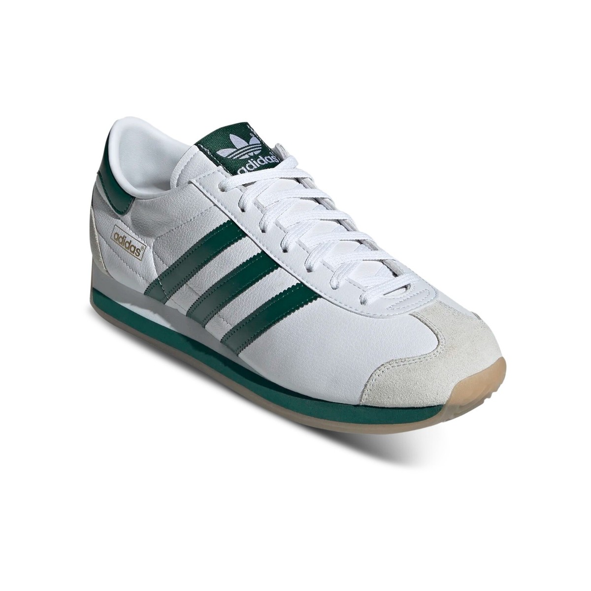 【美品】adidas COUNTRY JAPAN(24)カントリー　ジャパン Adidas Originals Country Japan White College Green Men Shoes