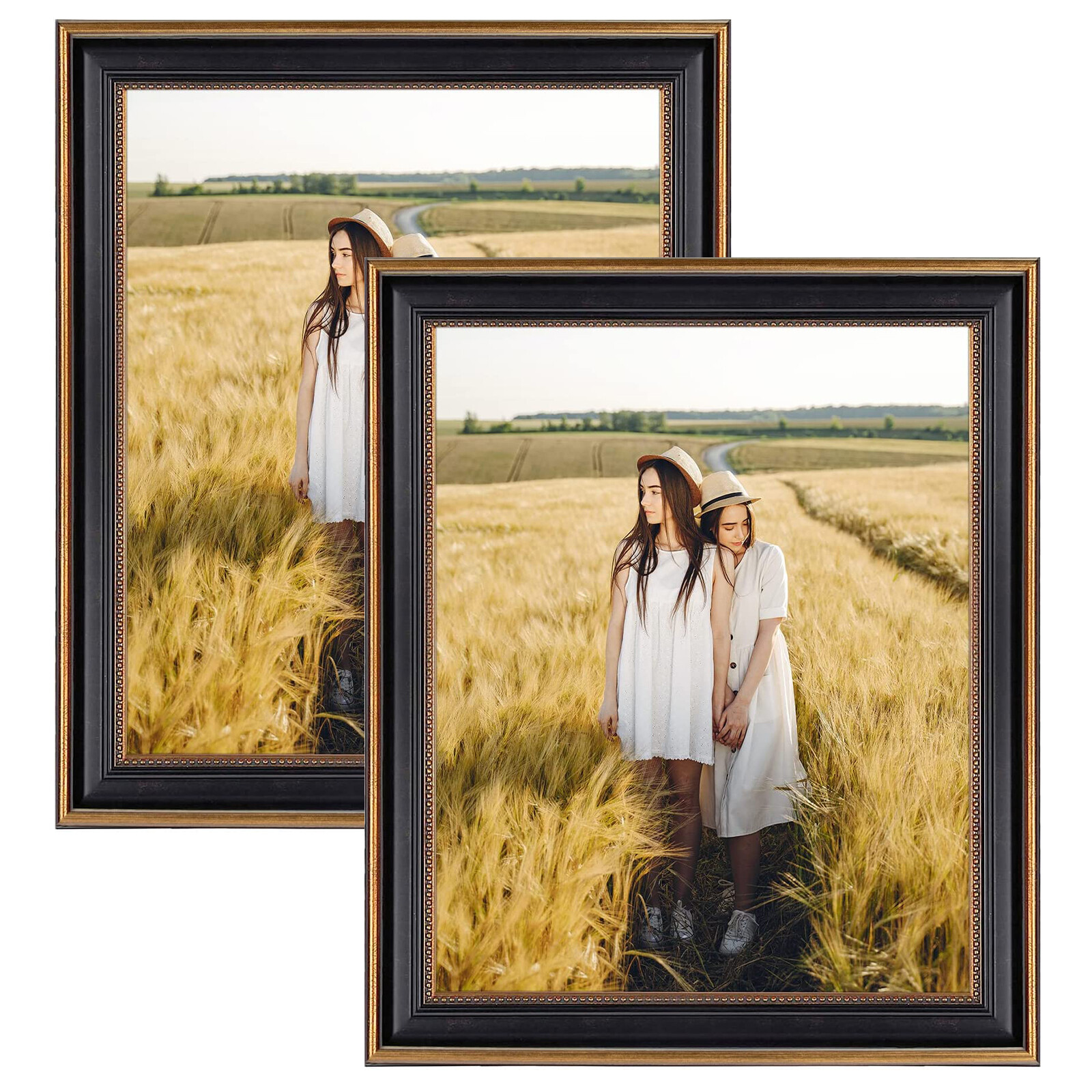 Picture Frames for High Definition Glass for Photos Post Cards Prints Wall Mount-image