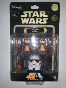 Disney Star Wars Chip and Dale as Ewoks 