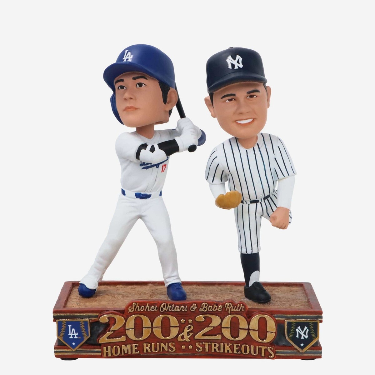 大谷翔平 OHTANI DOUBLE BOBBLEHEAD Shohei Ohtani & Yoshinobu Yamamoto Los Angeles Dodgers 2025