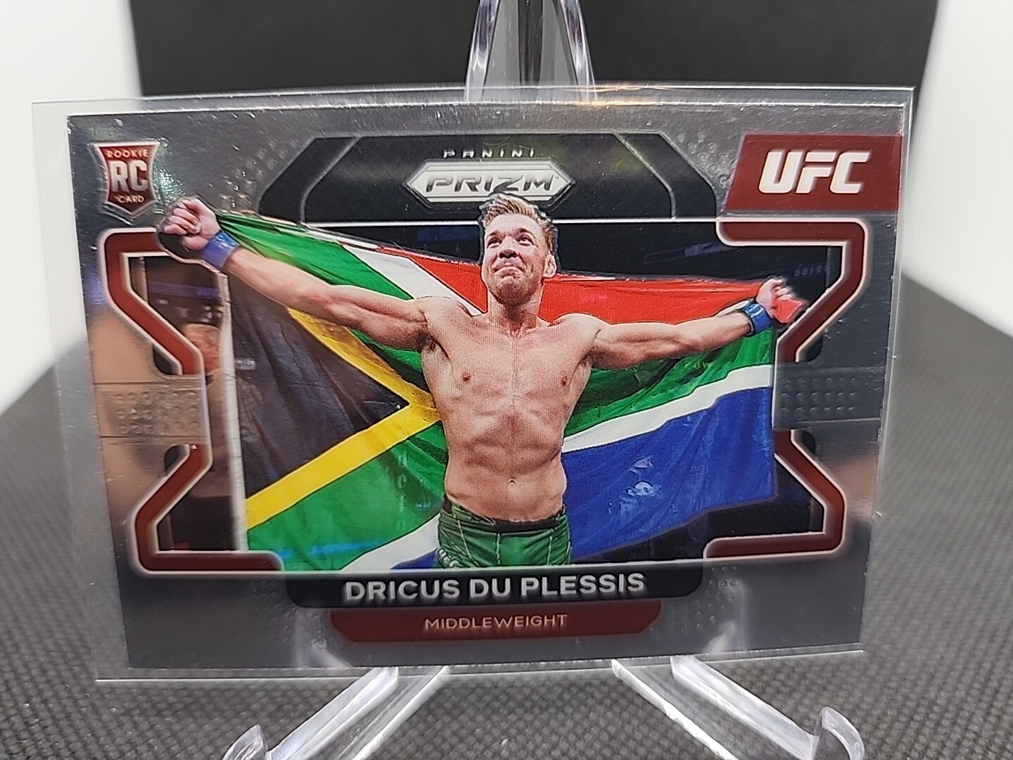 2022 Panini Prizm UFC - #92 Dricus du Plessis (RC)