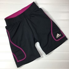 Adidas Climalite Girls Padded Shorts Size Small