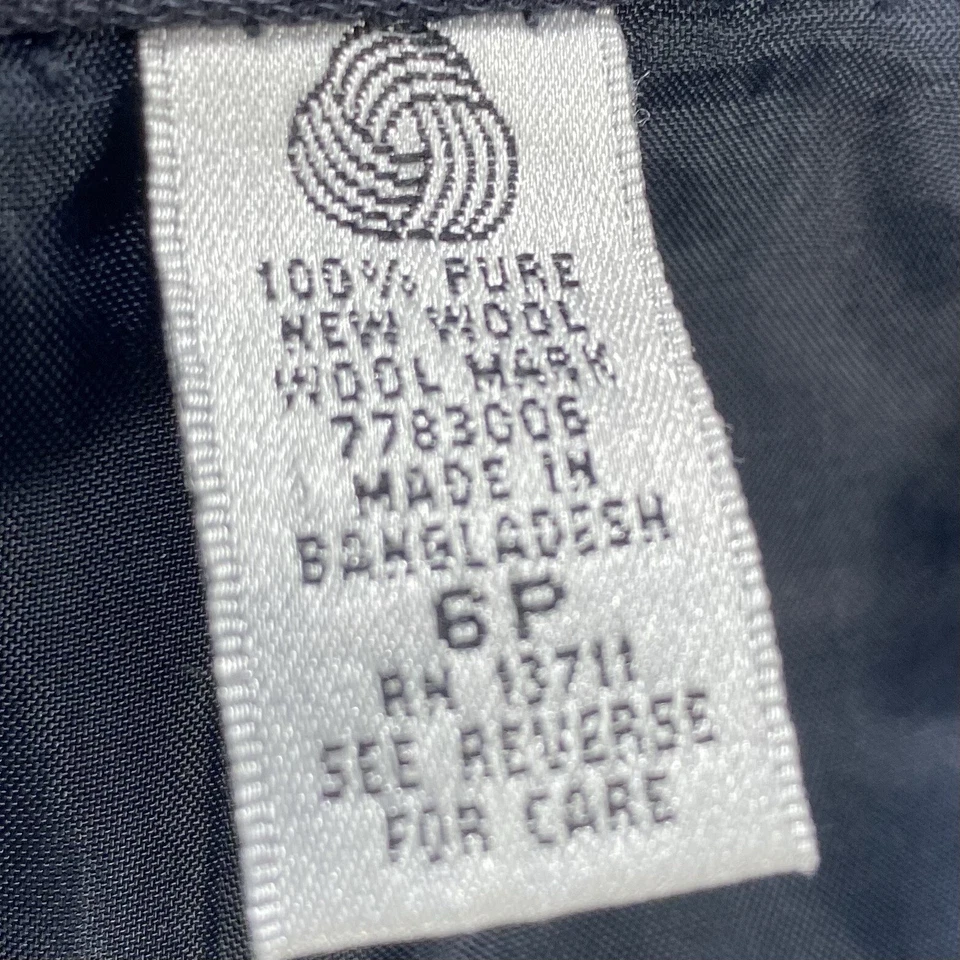 Falda amanda smith petites 100% pura lana nueva 6p Foto 4 de 4