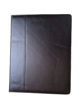Portfolio Organizer Leather Card Holder Notes Planner