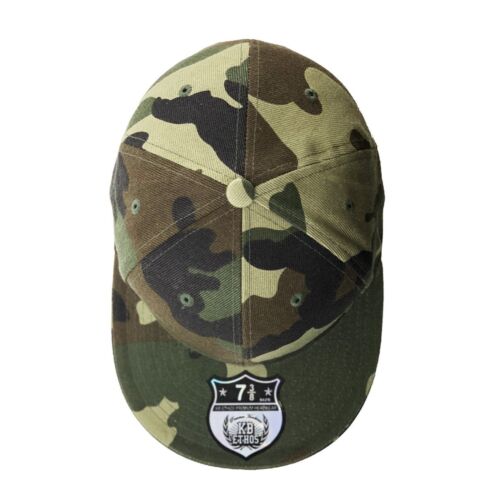 Premium einfarbig sitzende Baseballkappe Mütze leer einfach flache Rechnung 9 Größen Trucker II - Bild 80 von 82
