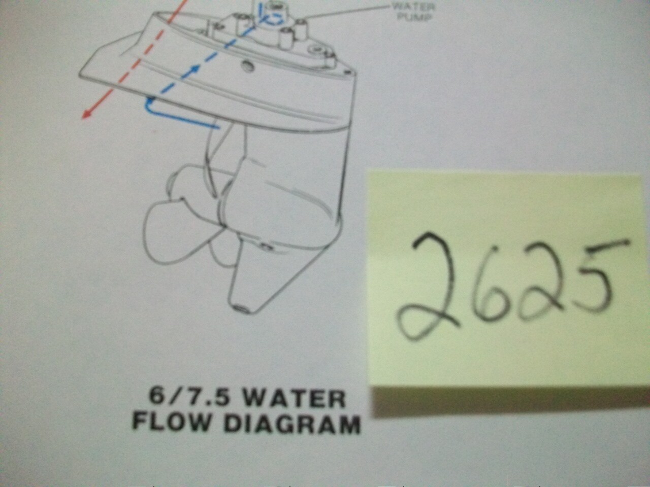 4 stroke mercury outboard water flow diagram troubleshooting faults - 4 stroke mercury outboard water flow diagram