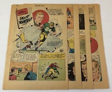 1958 six page cartoon story~ TERRY BRENNAN - DO IT YOURSELF Notre Dame football