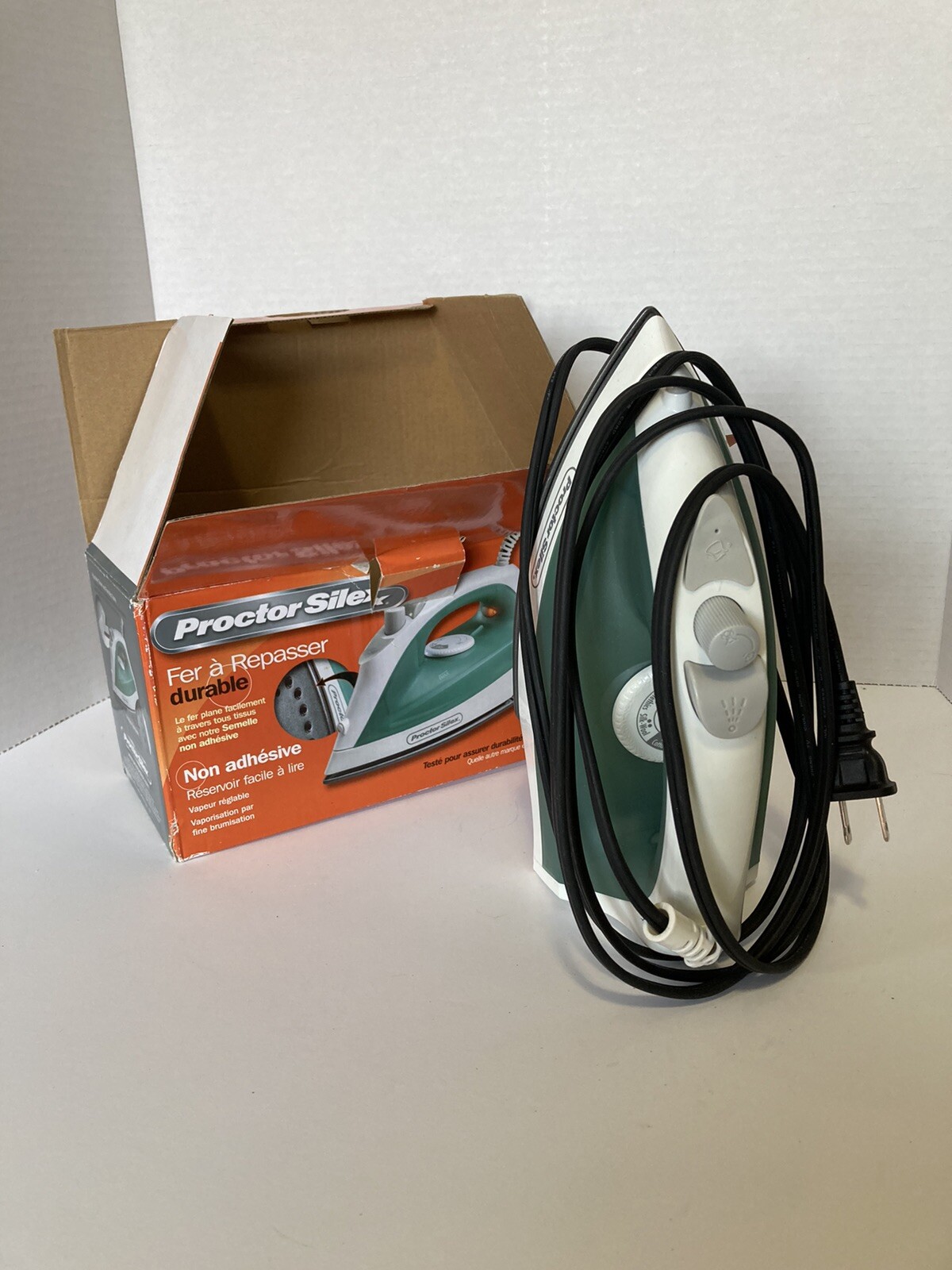 Proctor Silex 17291R  Durable Iron with Nonstick Soleplate and Adjustable Steam