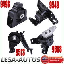 For Toyota RAV4 2009-2012 2.5L L4 FWD 4Pcs Engine Motor & Transmission Mount Set