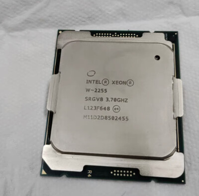 CPU Intel Xeon W-2255 Intel Xeon W-2255 Workstation CPU Processor QS 4.5/4.7GHz 10 Cores