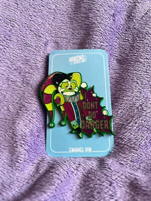 Helluva Boss, Fizzarolli, Fanmade, Karinadoesart, Green Chrome, Hard Enamel
