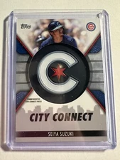 K85,570 - 2023 Topps City Connect Commemorative Patch #CCSS Seiya Suzuki