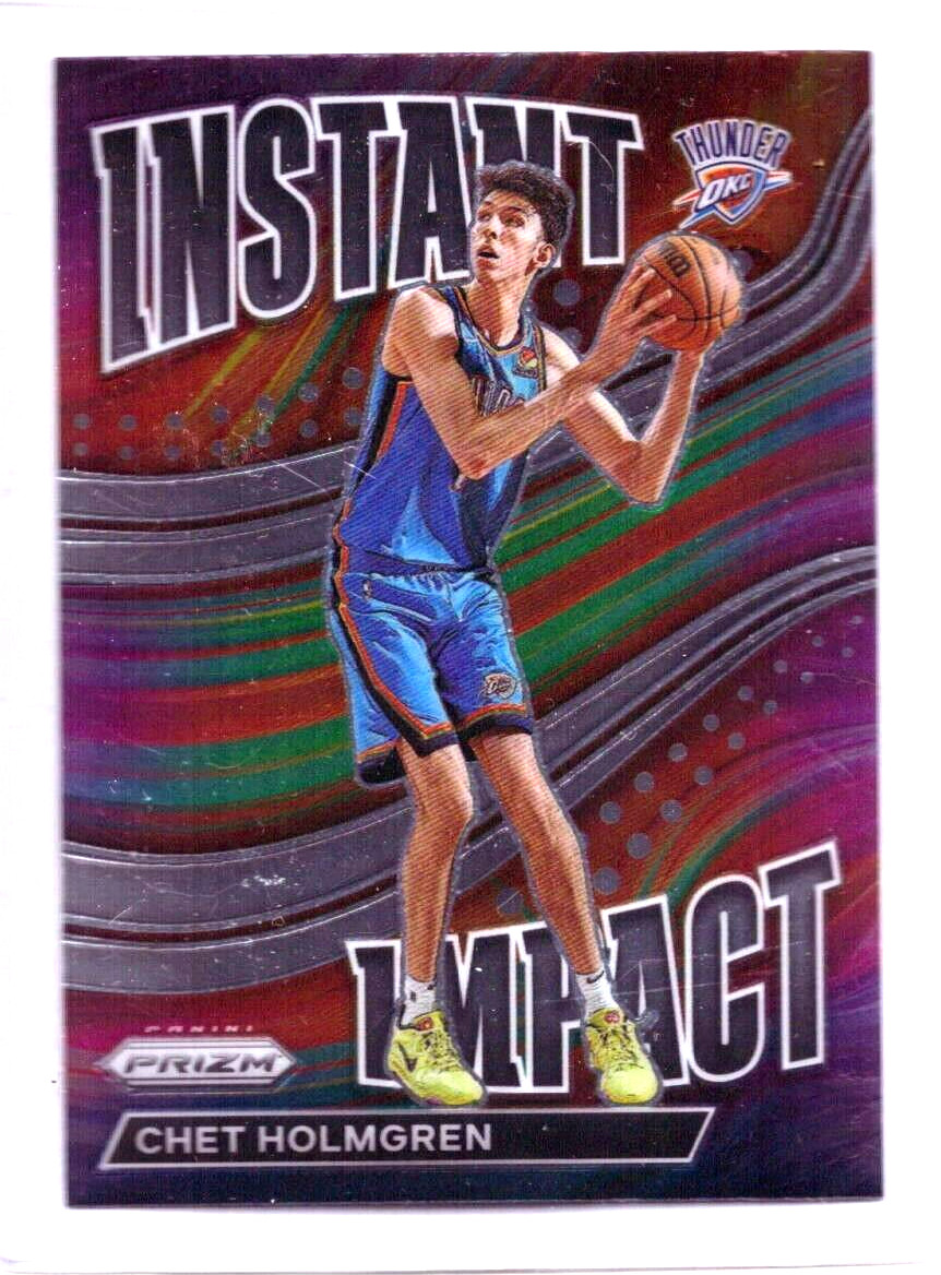 2022-23 Prizm Basketball # 2 Chet Holmgren Instant Impact