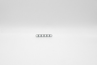 Lego TECHNIC 2 Stück 6M HALF BEAM Med. St-Grey 4211586 32063 AK3