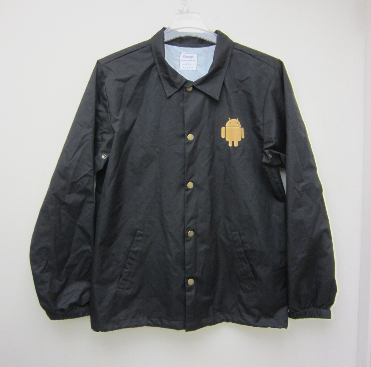 Google Branded Android Logo Rain Jacket Waterproo… - image 1