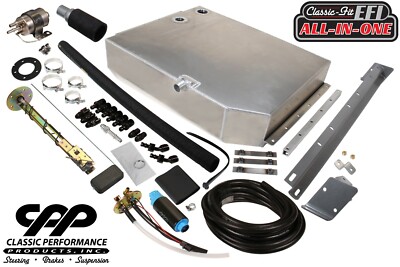 1955-57 CHEVY BELAIR ALUMINUM GAS TANK LS FUEL INJECTION CONVERSION EFI ...