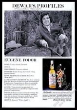 1975 Eugene Fodor photo with violin Dewars Sc...