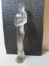 Sussmuth Madonna mother and child glass figurine made in Germany