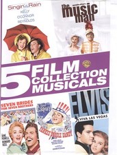 No Disc ORIGINAL COVER ART 5 Film Collection Musicals 2014 DVD Cover Music Man