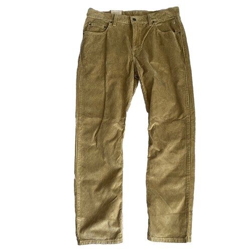 Vintage Levi's 519-1529 Brown Corduroy Pants Men's 36X32 Actual