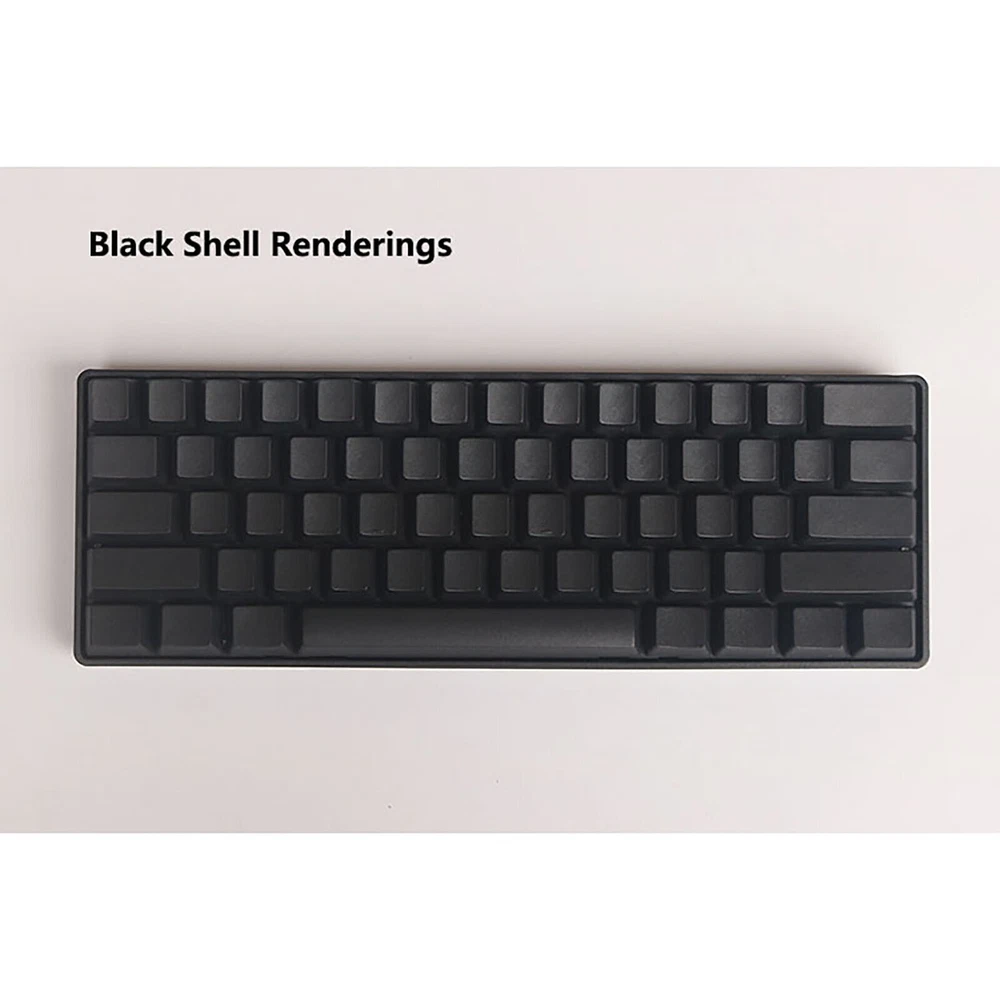 Durable Plastic Frame Case for GH60 POKER2 FACEU Mechanical Keyboards