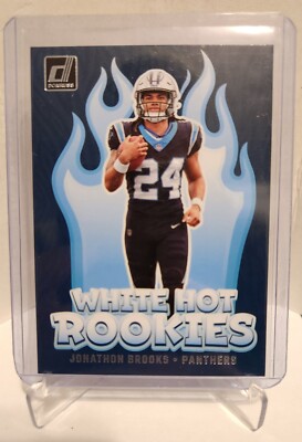2024 Donruss Football Jonathon Brooks White Hot Rookies | eBay