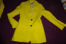 Marynarka damska + spodnie rozm. 32 żółte od Asos