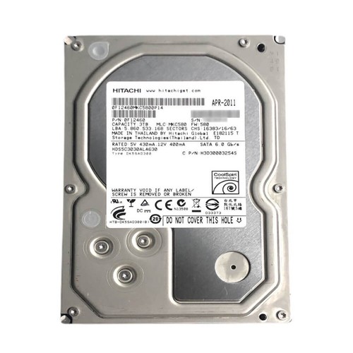 Hitachi 5K3000 HDD SATA III 3TB 5200rpm