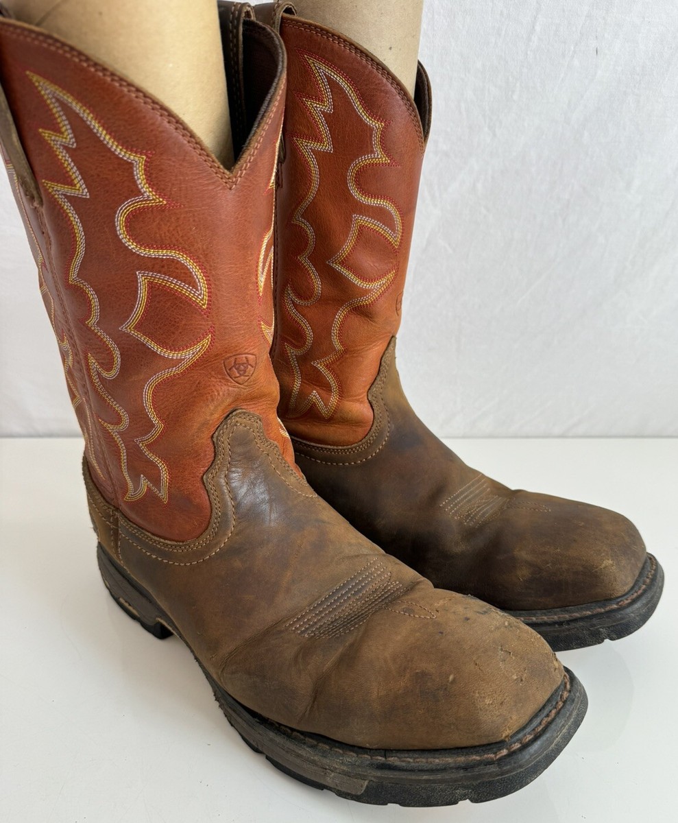 ARIAT Work Hog Work Boots Steel Toe 10006961 Men display picture 2