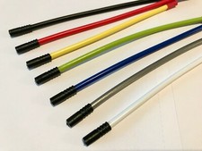 Coloured  4mm Derailleur Gear Cable Outer Housing 7 colours - With Ferrules