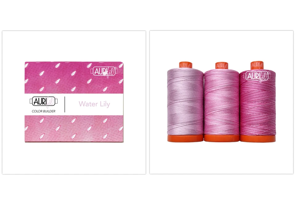 Aurifil Thread 3 Large Spools Cotton 50WT Perfect for Crafting, Quilting - Image 2 of 4