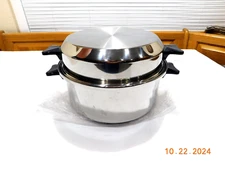 NEW INKOR 6 QT STOCK POT DOME LID T304 Multicore Stainless Steel West Bend