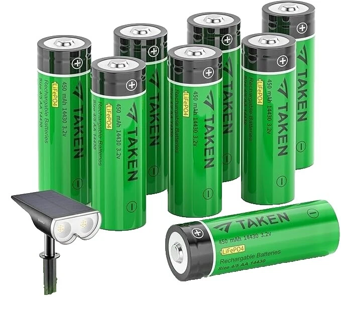Lithium 3.2 V Rechargeable Batteries