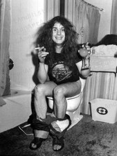 Ozzy Osbourne on the Toilet Black Sabbath Pho...