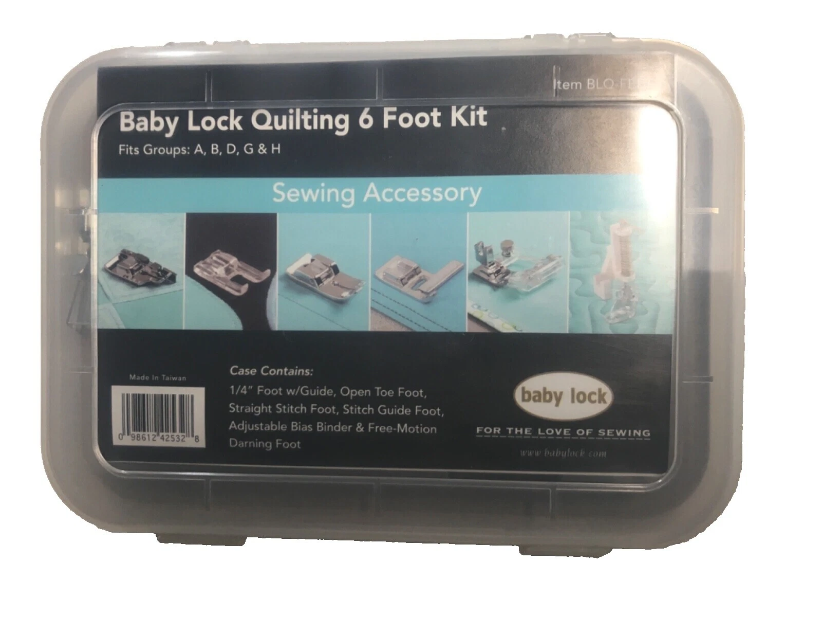 Baby Lock 缝纫机压脚适用于 baby Lock