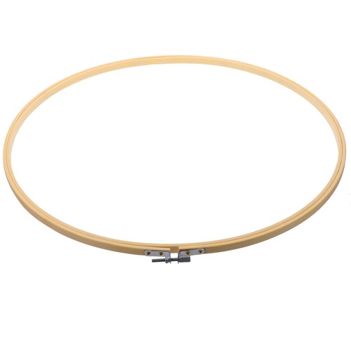 Supporto da ricamo in legno regolabile Supporto per cerchio per punto