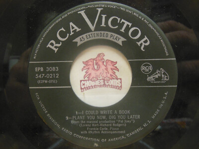 Frankie Carle   Song Hits From Pal Joey And Of Thee I Sing, 2 x 45 RPM VG (26F)