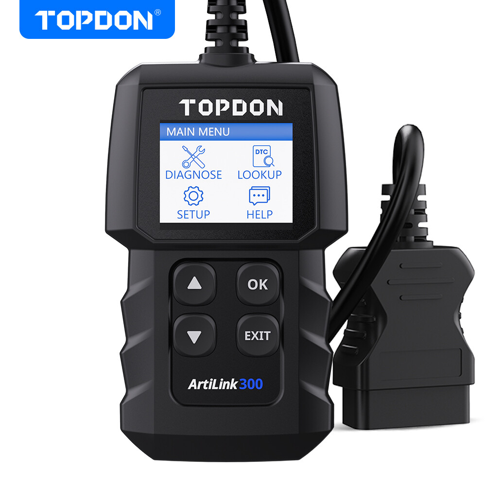 TOPDON OBD2 Scanner Auto OBDII Code Reader Car Diagnostic Tool Check Engine Faul-image